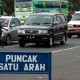 ARUS BALIK LEBARAN: Polres Cianjur Tutup Jalur Cipanas-Puncak